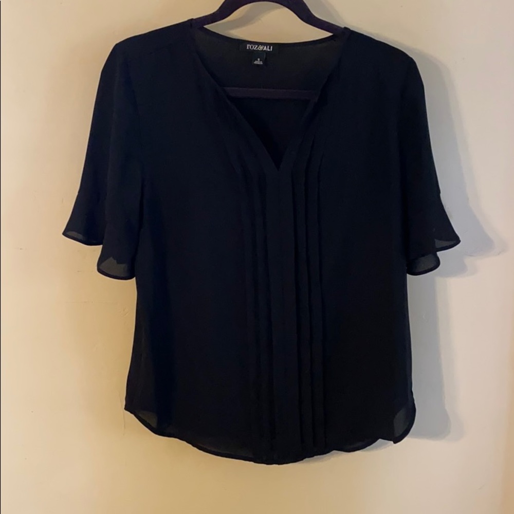 Classic Black Blouse!